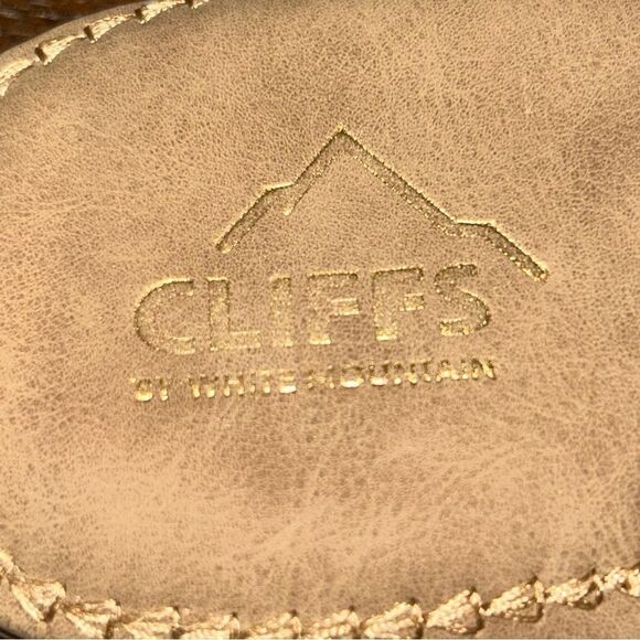 Cliffs White Mountain Raffia Flawless Slip On Slide Sandal Shoes - Picture 6 of 9